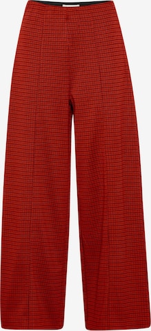 ICHI Hose 'Kate' in Rot: Vorderseite