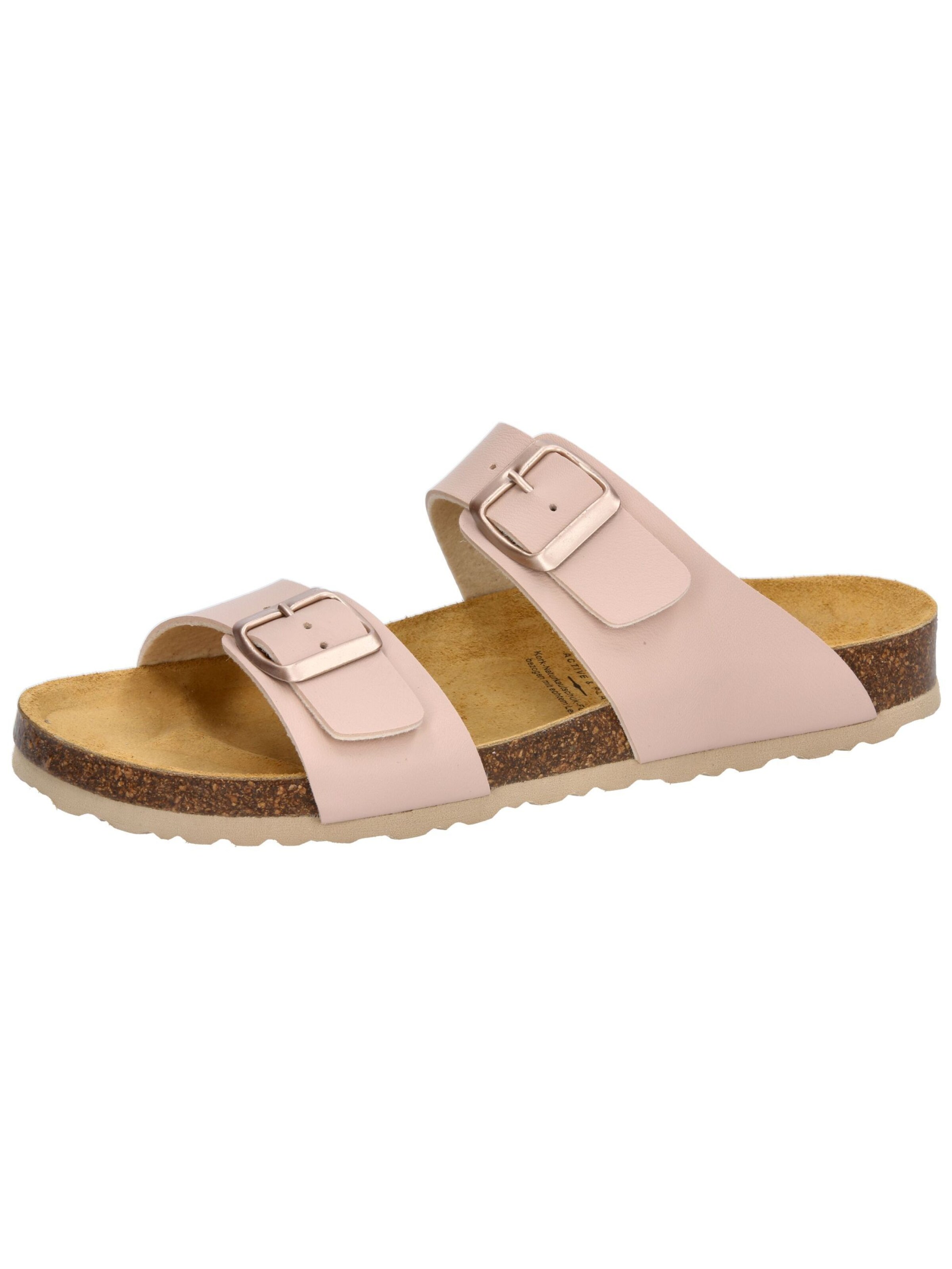 LICO Pantolette 'Bioline Mera' in Pink: Vorderseite