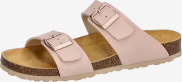 LICO Pantolette 'Bioline Mera' in Pink: Vorderseite