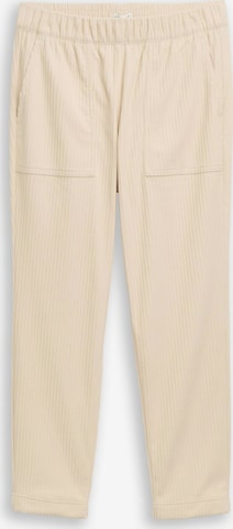 TOM TAILOR Hose in Beige: Vorderseite