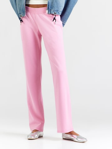 HOLLISTER Regular Byxa i rosa: framsida