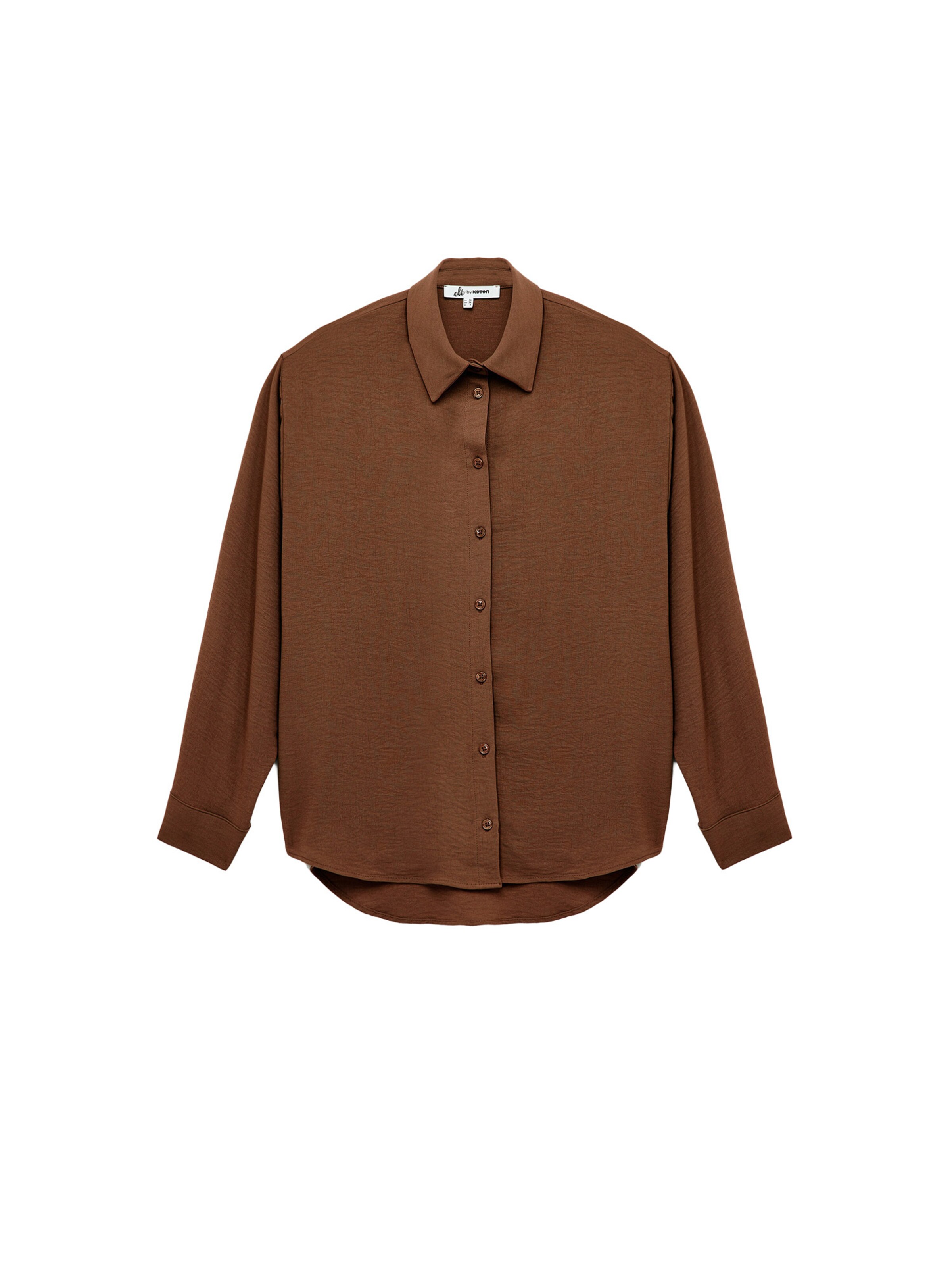 Koton Blouse in XS in de kleur Bruin, Productweergave