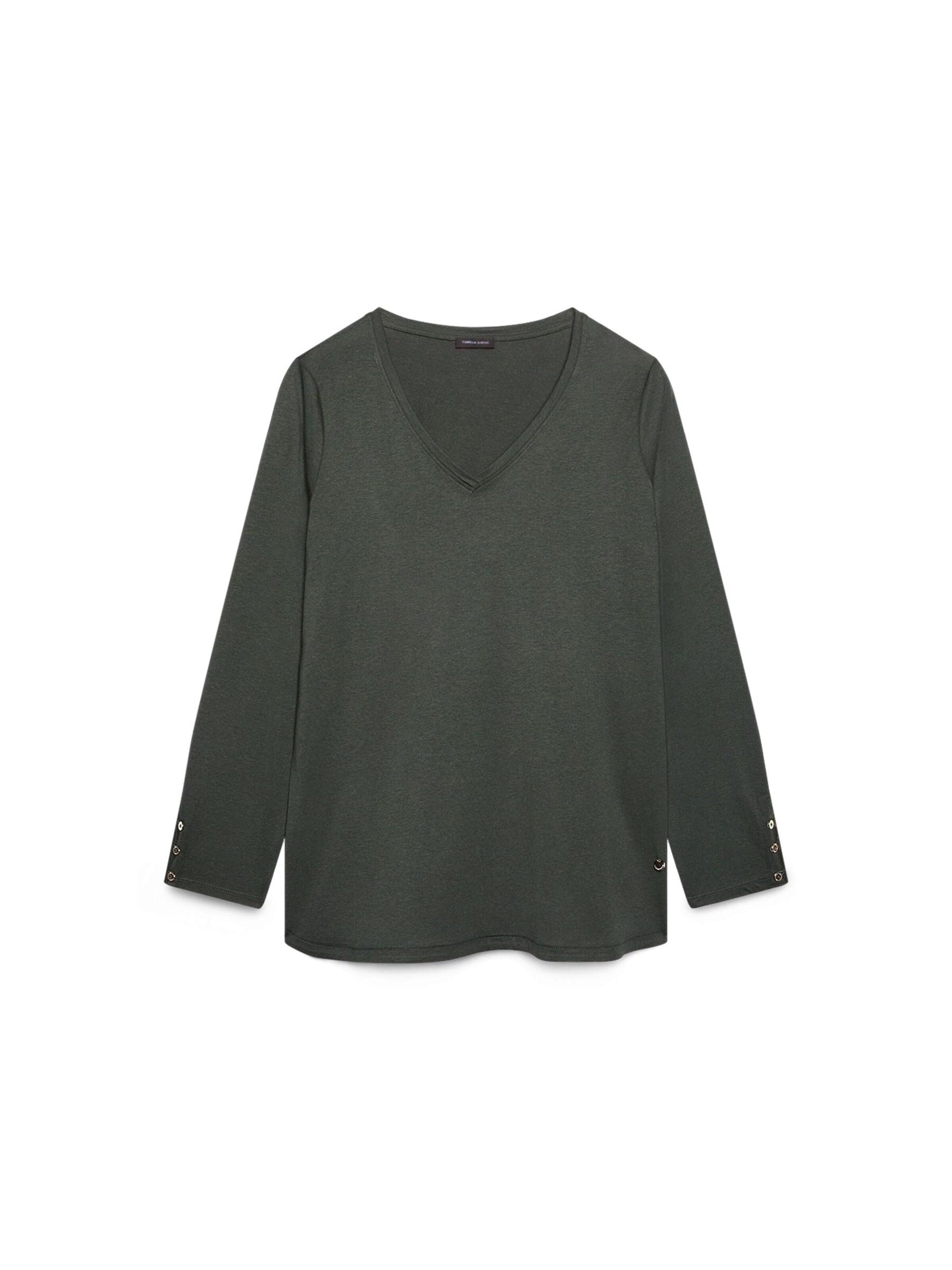 Fiorella Rubino - Camiseta en verde: frente