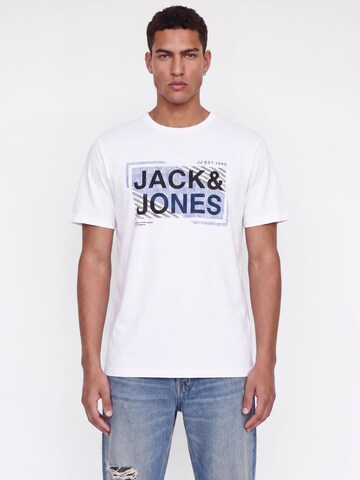 JACK & JONES Shirt in Blue: front