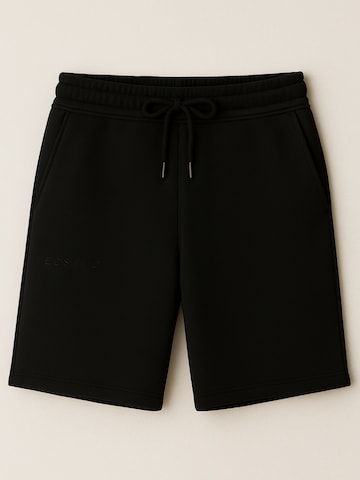 Loosefit Pantalon Eoselio en noir : devant