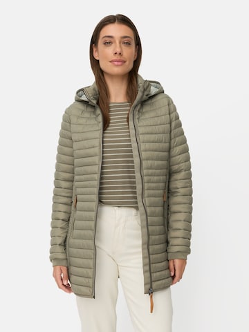 CAMEL ACTIVE Steppjacke aus recyceltem Polyamid in Grün: Vorderseite