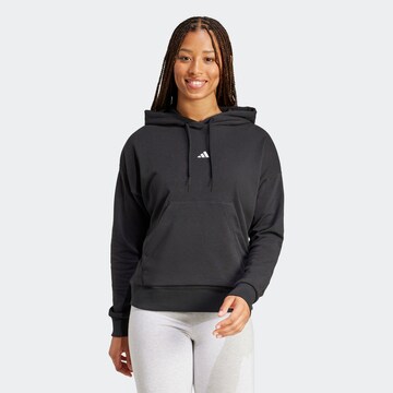ADIDAS SPORTSWEAR Athletic Sweatshirt in Black: front