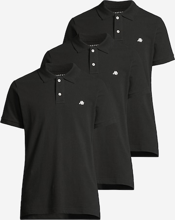 AÉROPOSTALE Poloshirt in Schwarz: predná strana