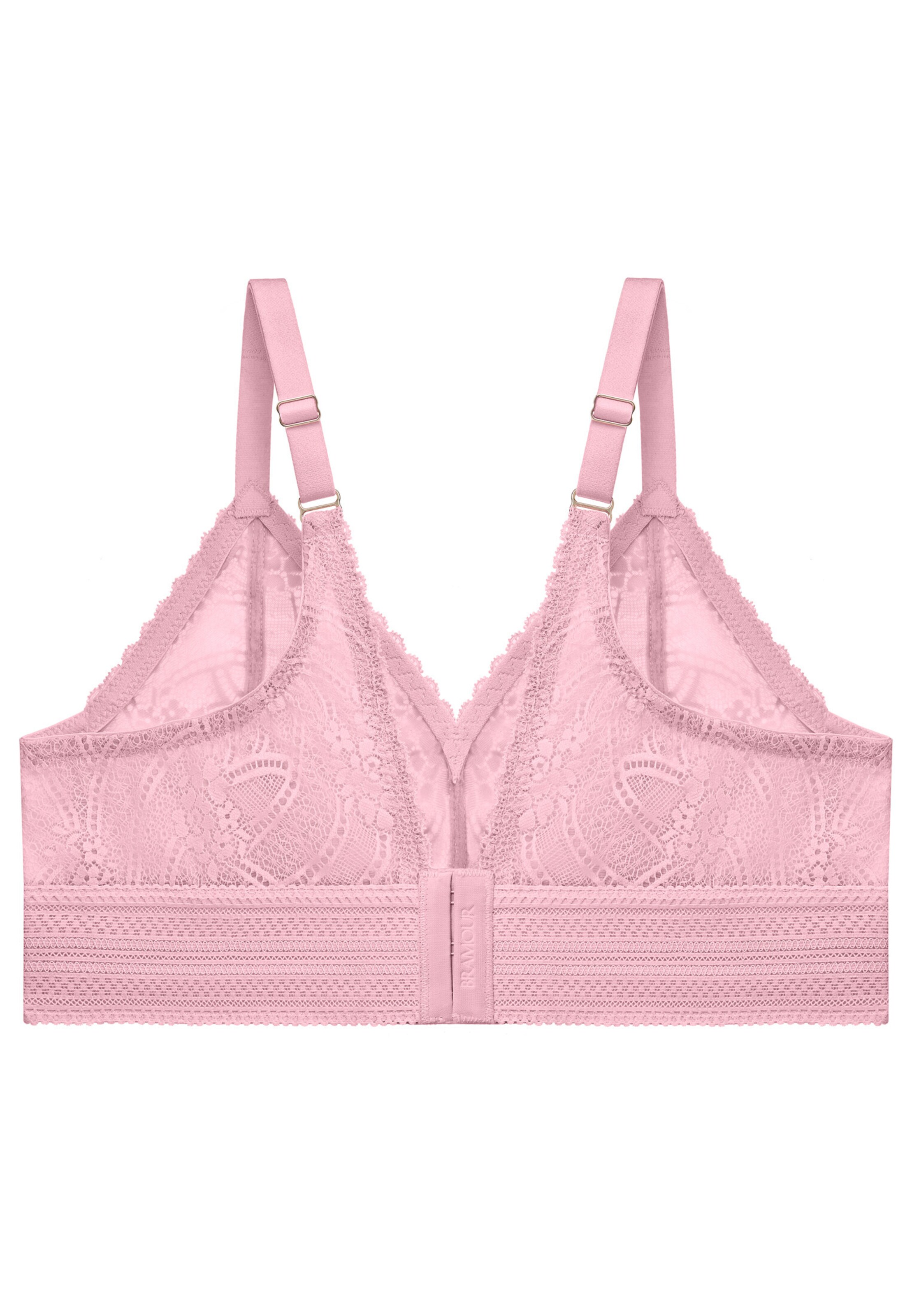 GLAMORISE Bralette Minimizer in Purple