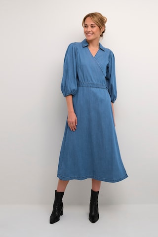 Robe 'Arpa' CULTURE en bleu : devant