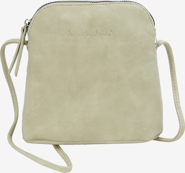 Jennifer Jones Crossbody Bag in Beige: front
