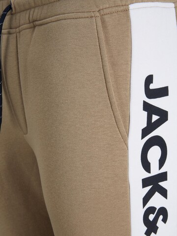 JACK & JONES Zwężany krój Spodnie 'Will' w kolorze beżowy