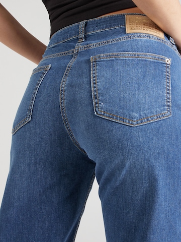 MAC Loosefit Jeans i blå