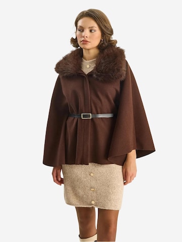 Bianco Lucci Tussenmantel in Bruin