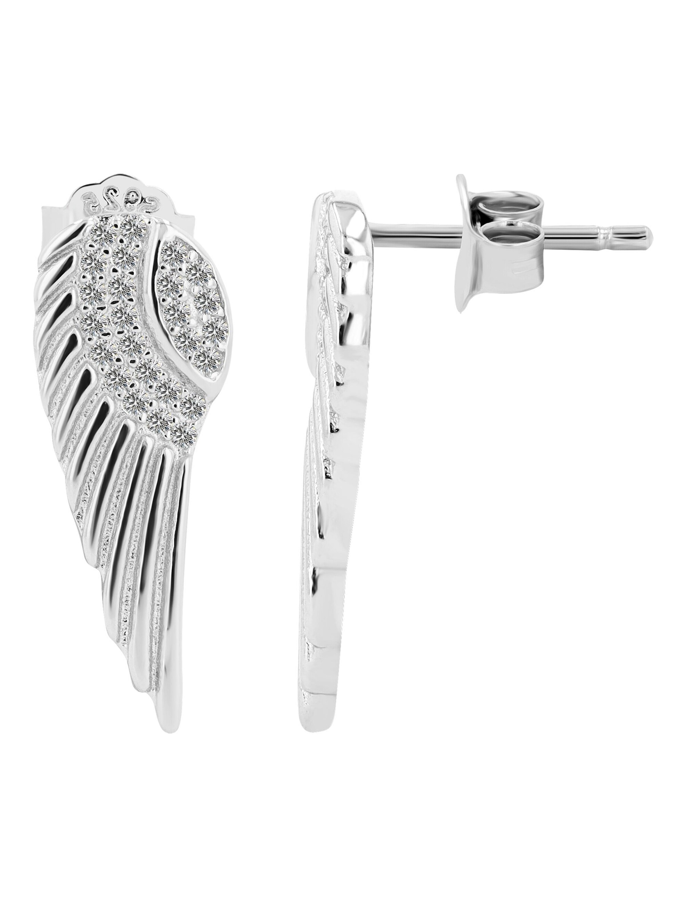 Akzent Ohrringe 'Anien, 925 Sterlingsilber, langlebig'‌ in Silber