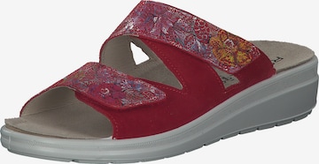 ROHDE Mules in Red: front