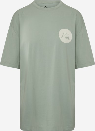 QUIKSILVER T-Shirt 'BOYFRIEND' in pastellgrün / perlweiß, Produktansicht