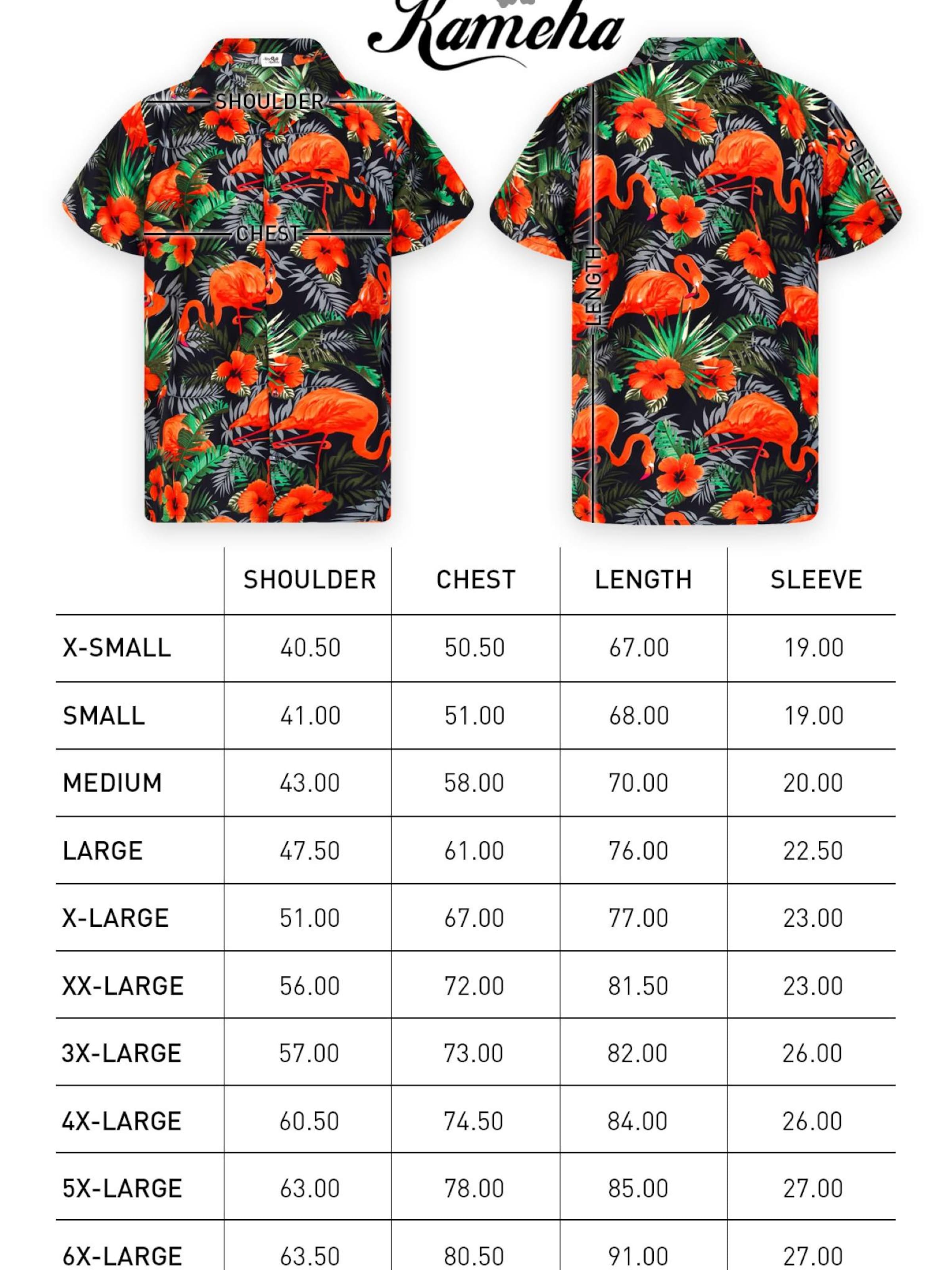 Maglietta 'Flamingo Flowers' di King Kameha in arancione