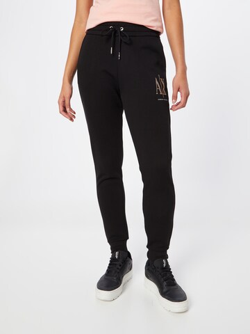 Effilé Pantalon ARMANI EXCHANGE en noir : devant