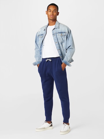 UNITED COLORS OF BENETTON Tapered Broek in Blauw