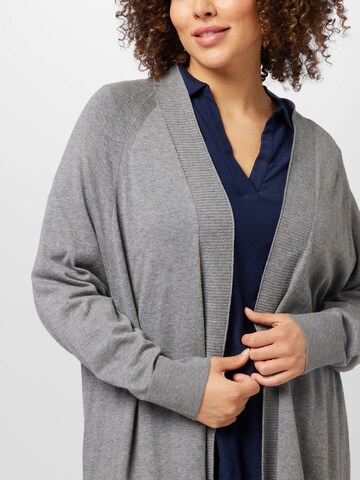 Esprit Curves Knit Cardigan in Grey