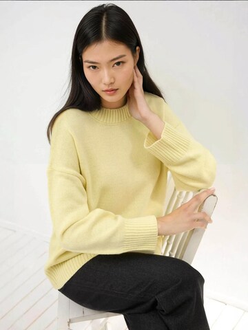 Hiccup - Pullover em amarelo: frente