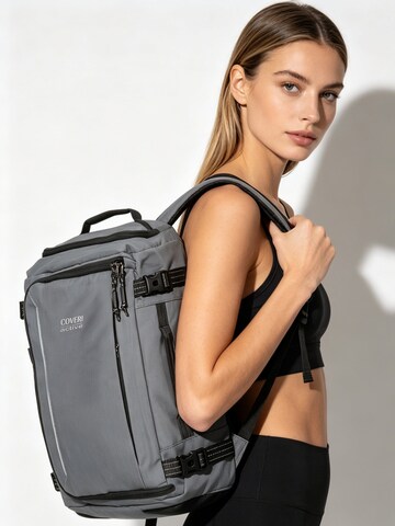 Zaino 'Zaino Coveri Active Poliestere 100% - Chiusura Zip' di Coveri Collection in grigio