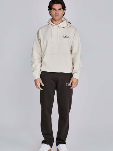 SikSilk Regular Sporthose 'Essentials Track Pants' in Braun