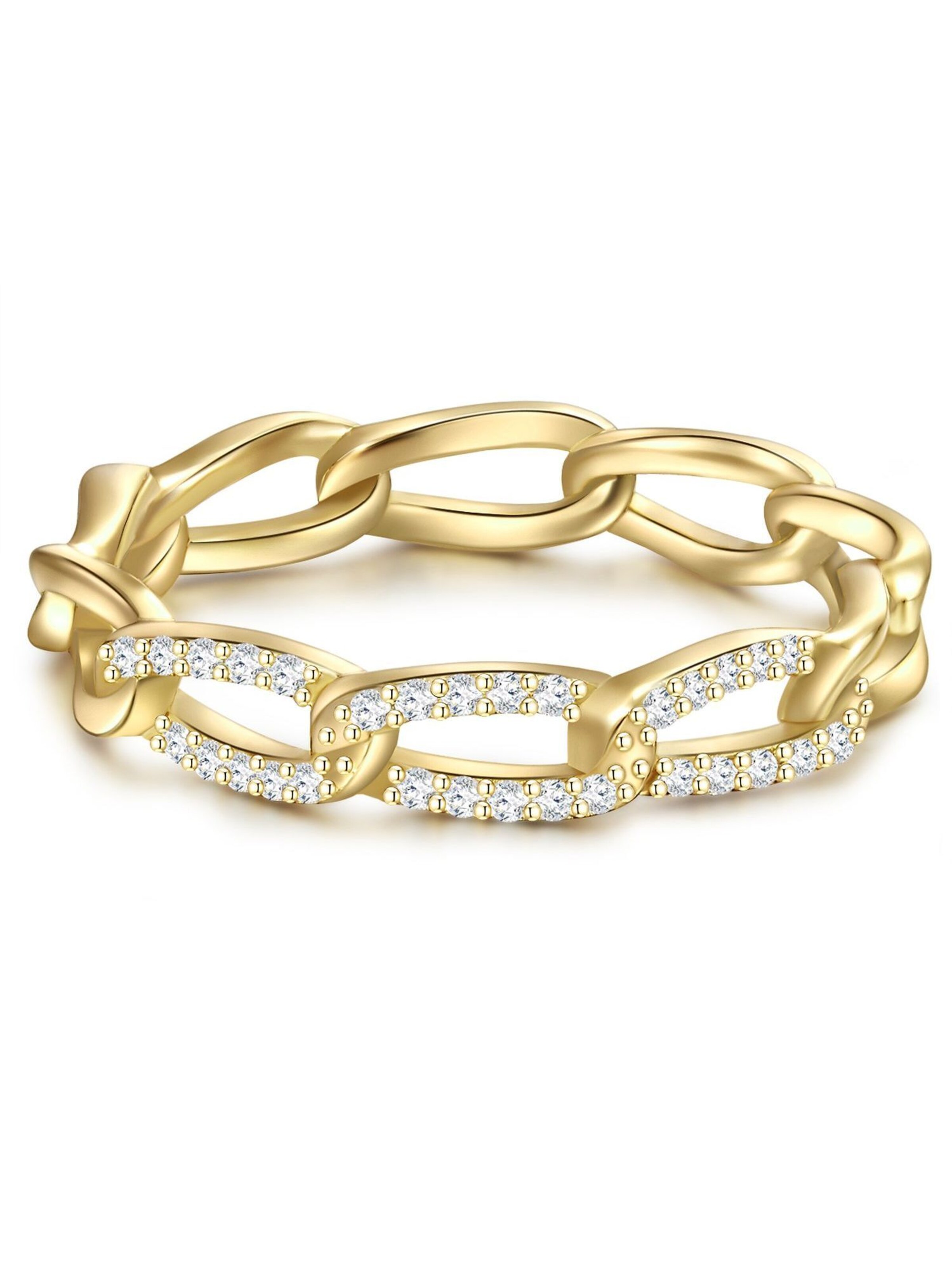 Glanzstücke München Ring in Goud: voorkant