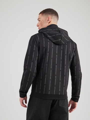 Hanorac de la EA7 Emporio Armani pe negru