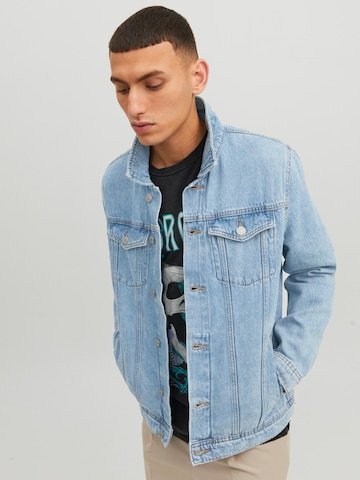 JACK & JONES Prehodna jakna | modra barva