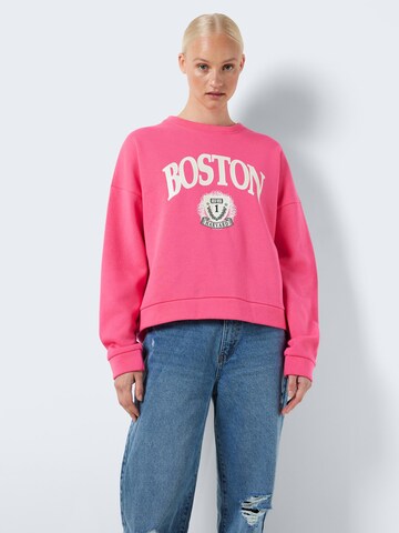 Noisy may Sweatshirt 'MARYA' i rosa: framsida