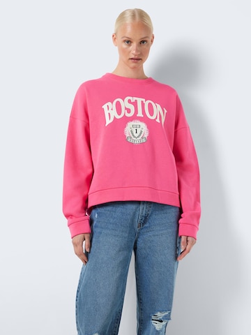 Noisy may Sweatshirt 'MARYA' in Pink: predná strana
