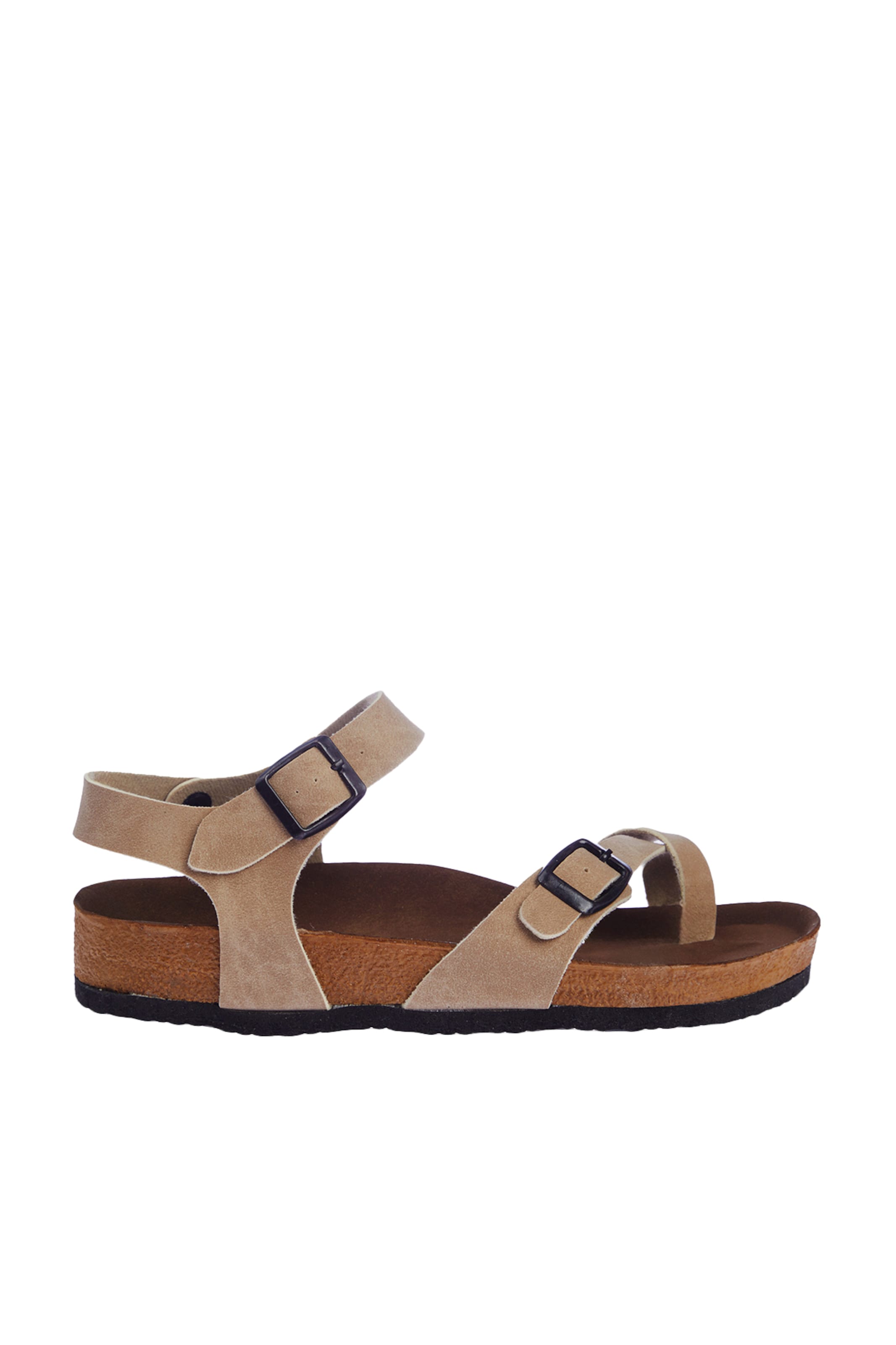 Trendyol - Sandalias en beige: frente