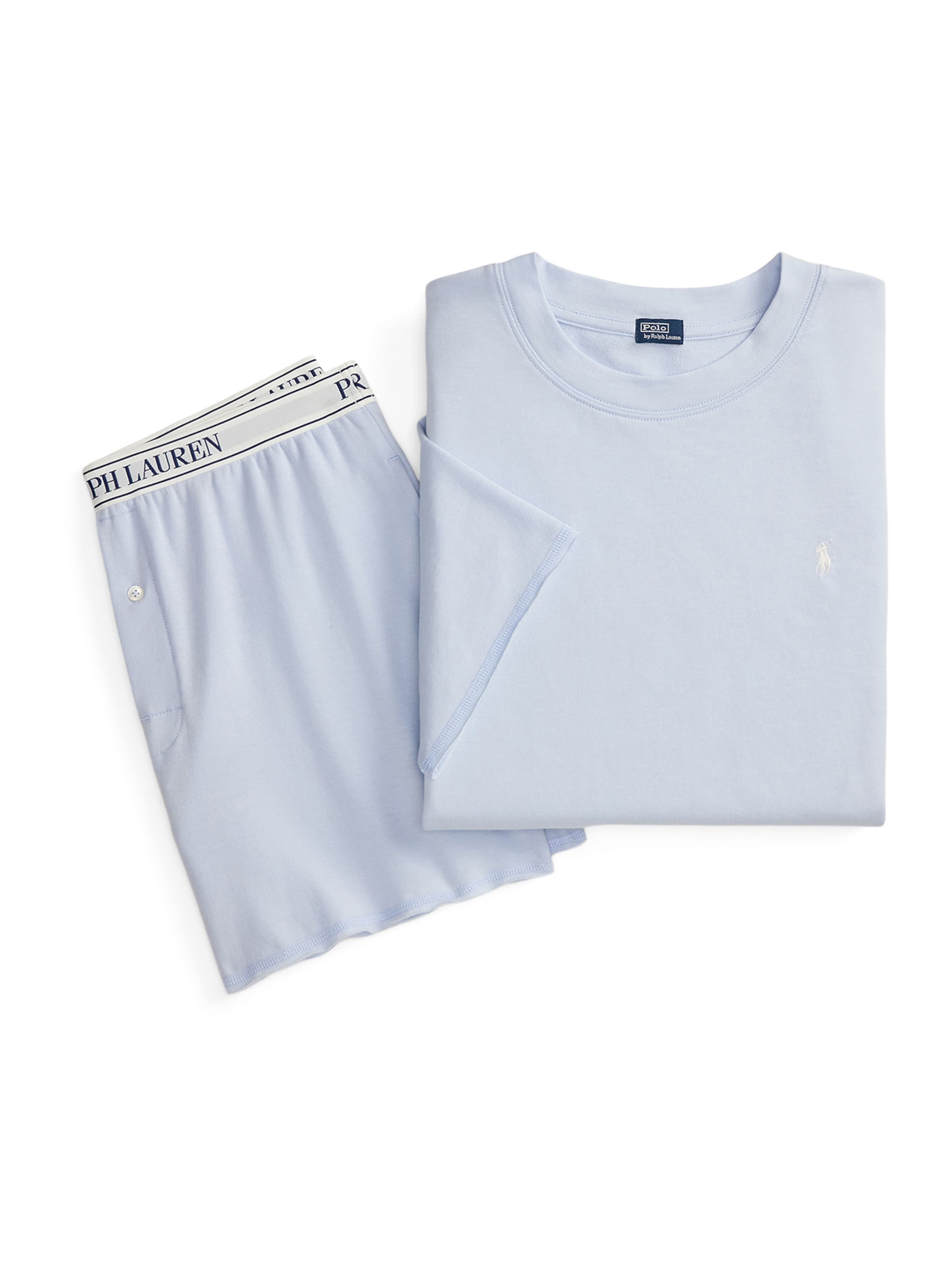 Pyjama ' Club Terry ' Polo Ralph Lauren en bleu