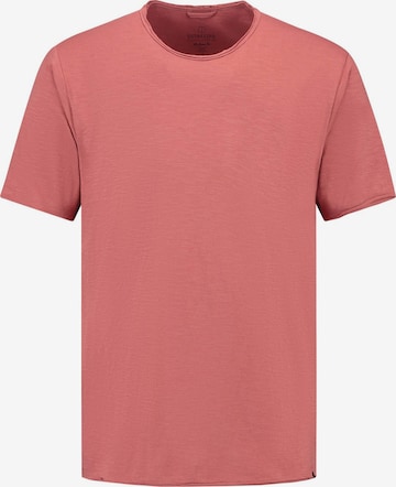 Dstrezzed T-Shirt 'The Mc. Queen' in Rot: Vorderseite