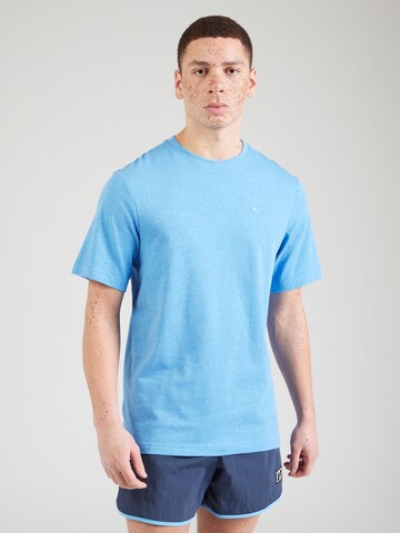 NIKE Performance shirt 'Primary' in Blue: front