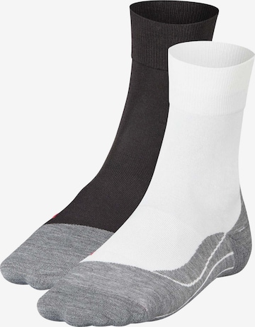 Chaussettes de sport FALKE en noir : devant