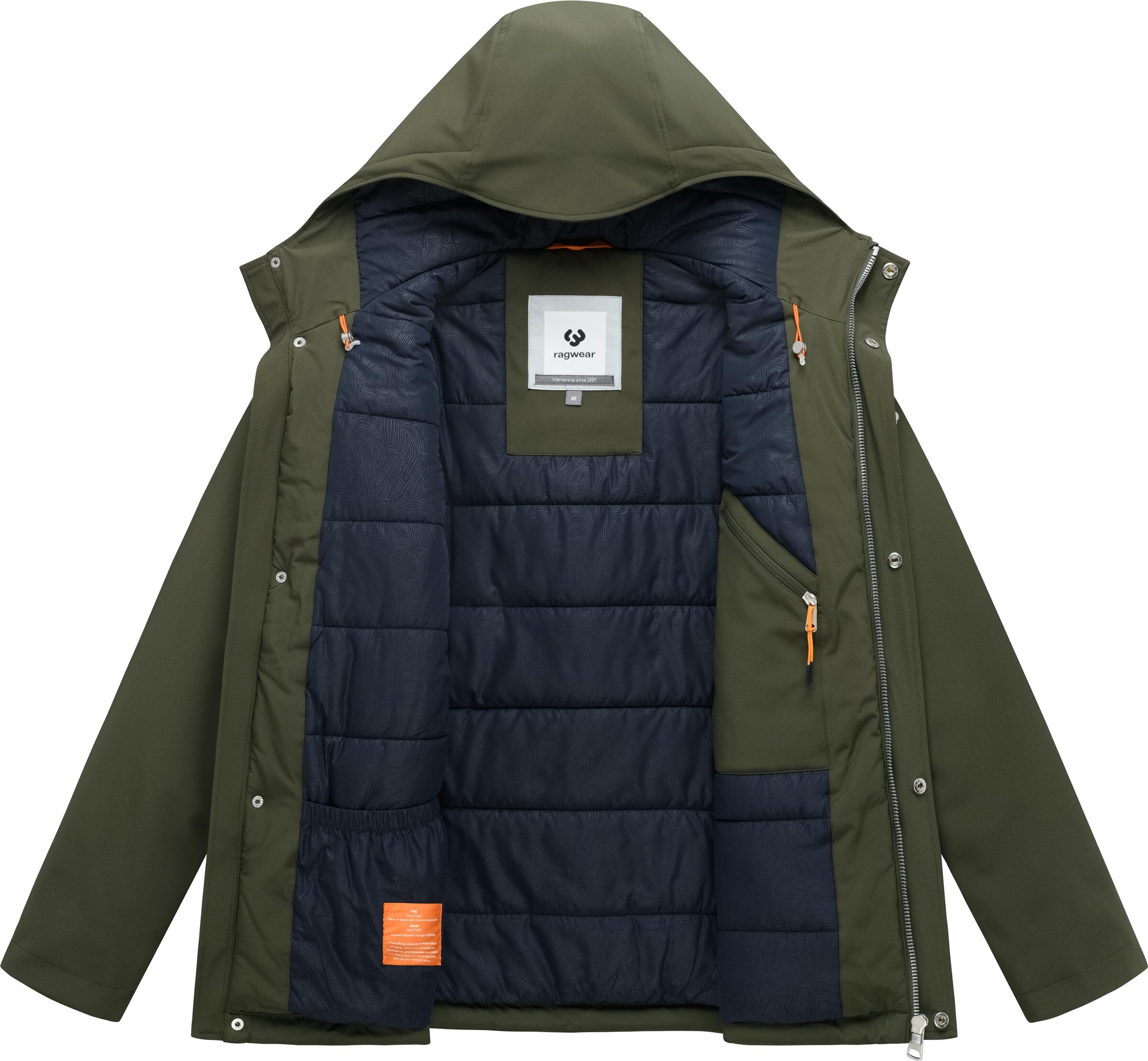 Ragwear Tussenjas 'Shellis Youmodo' in Groen