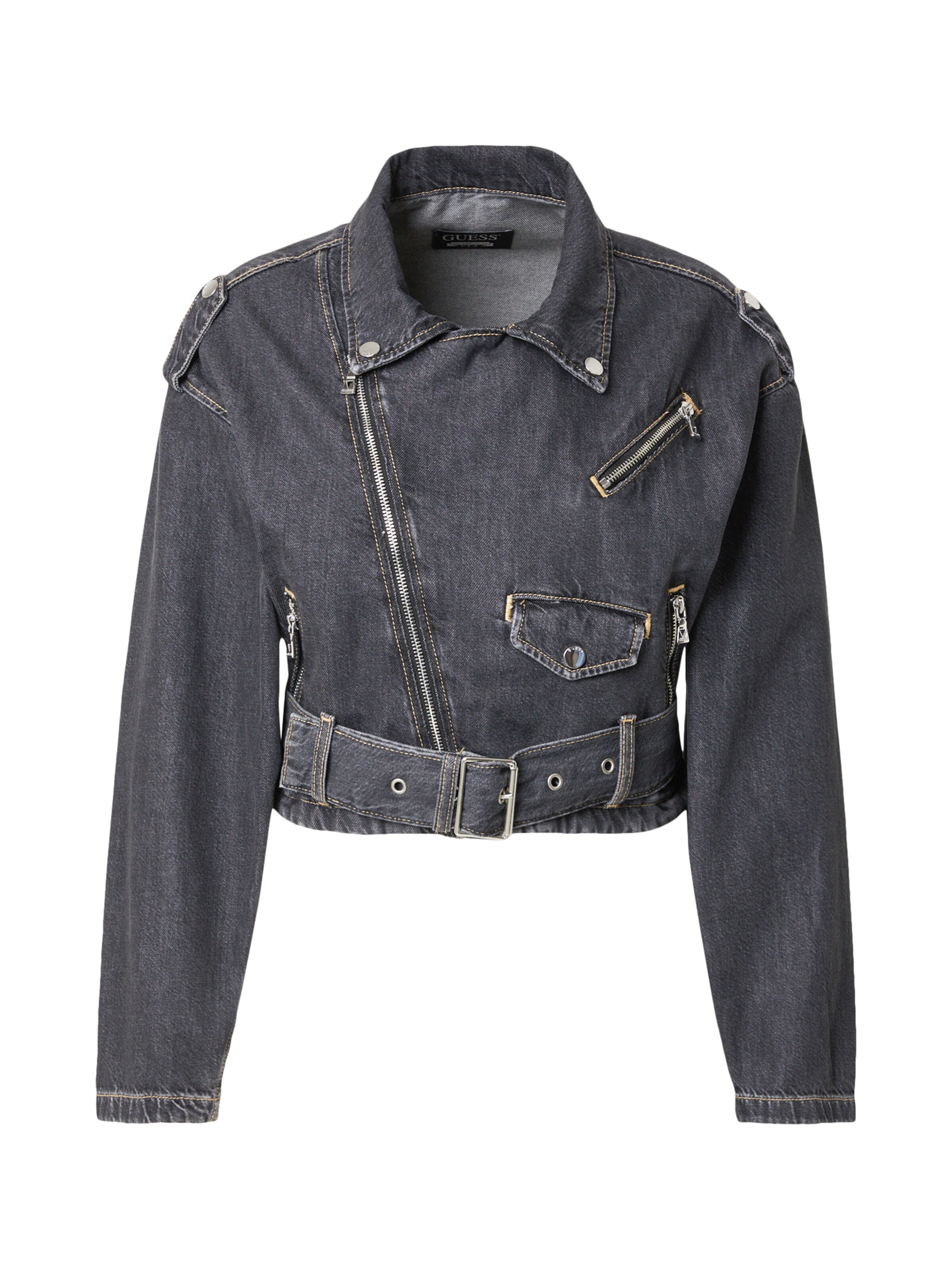 GUESS Jacke 'Sandy' in Schwarz: Vorderseite