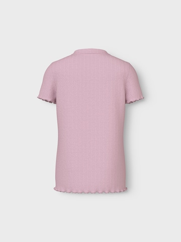 NAME IT T-Shirt 'VIBSE' in Pink