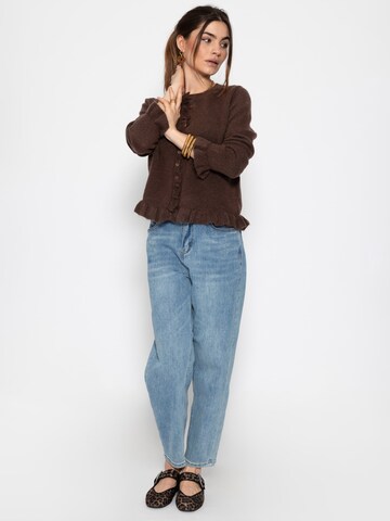 SASSYCLASSY Strickjacke‌ in Braun