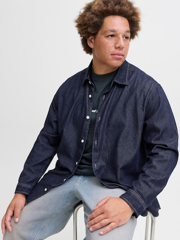 JACK & JONES Comfort Fit Hemd in Blau