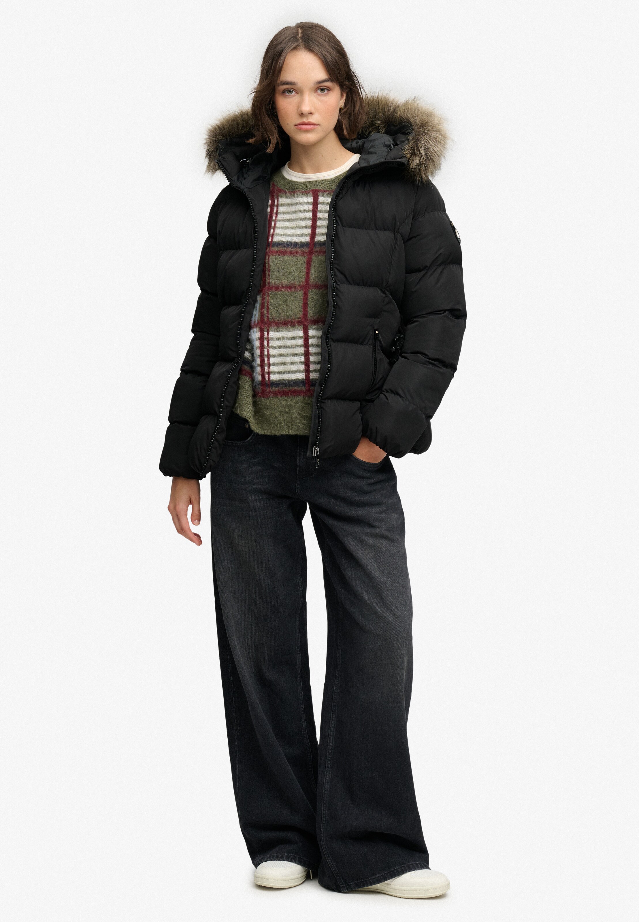 Superdry & Co Zimná bunda 'FUJI' - Čierna