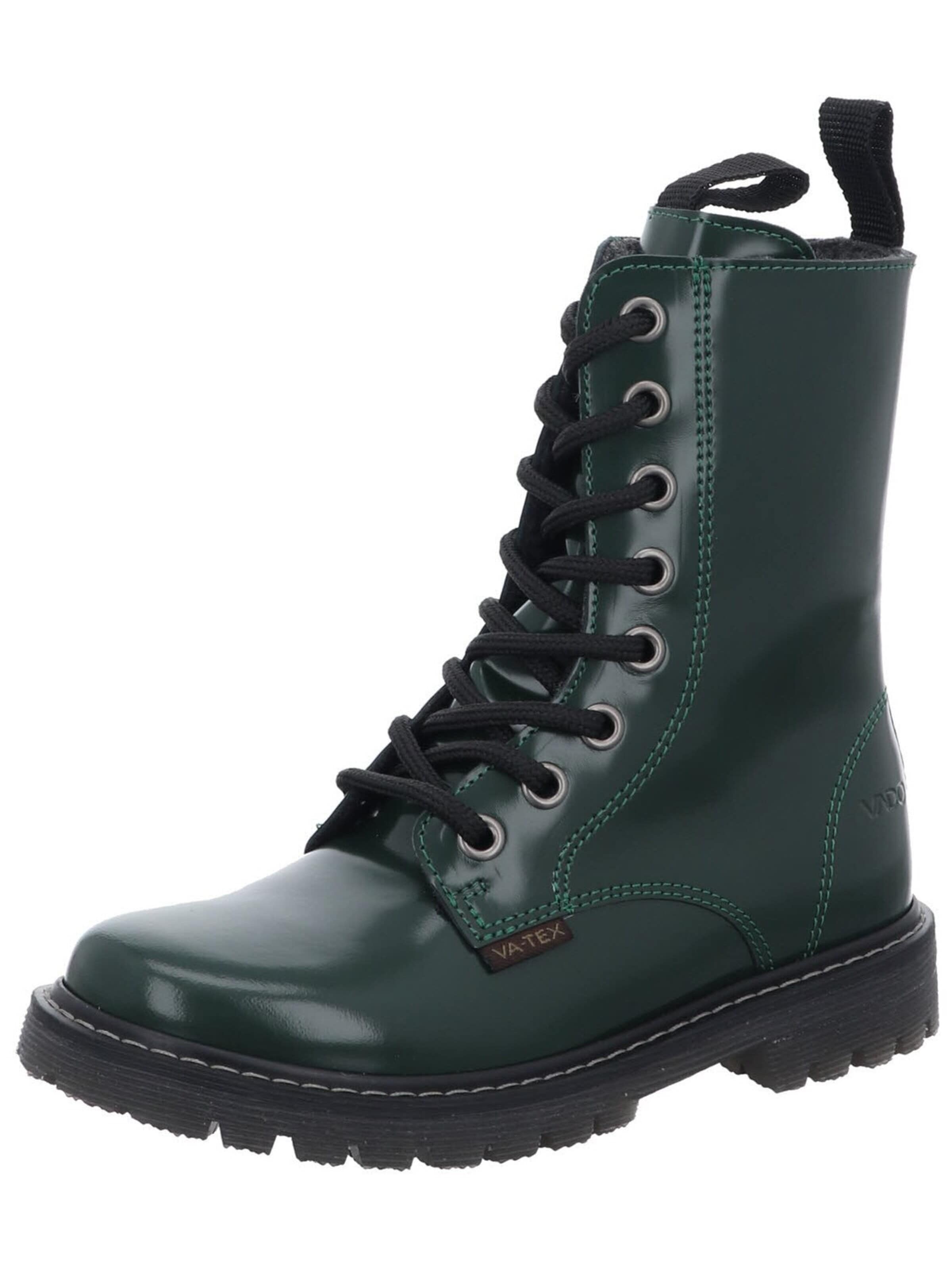 Bottes 'Stiefel Mädchen 42202 522 Lackleder in grün' Vado en vert : devant