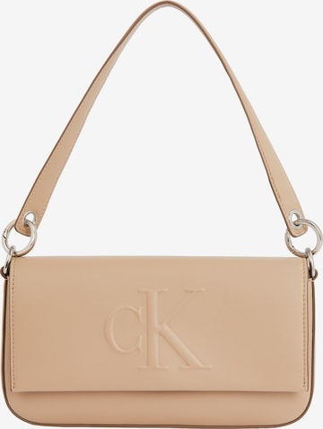 Calvin Klein Jeans Shoulder bag in Grey: front