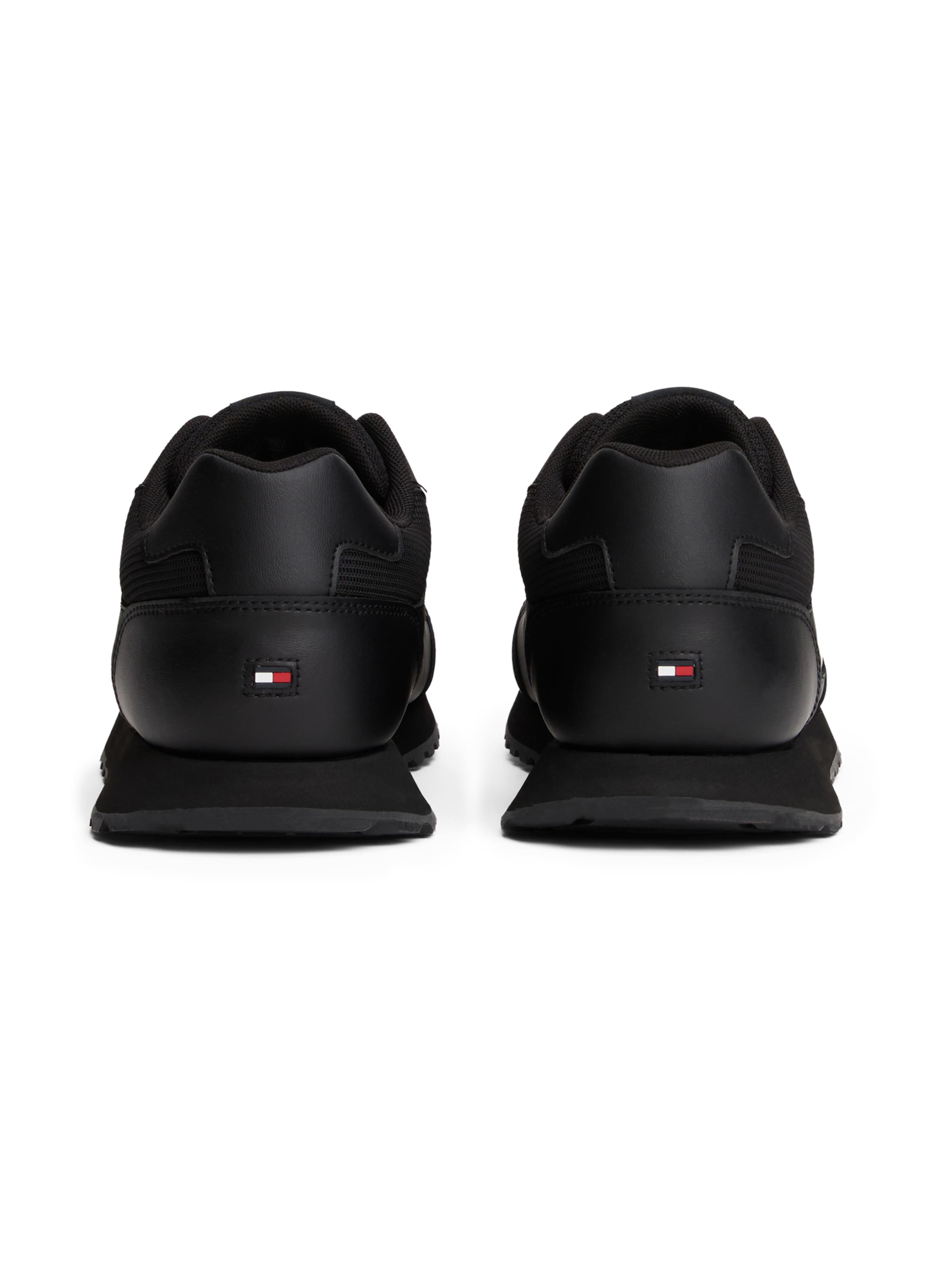 TOMMY HILFIGER Trainers 'NEW RUNNER' in Black: back
