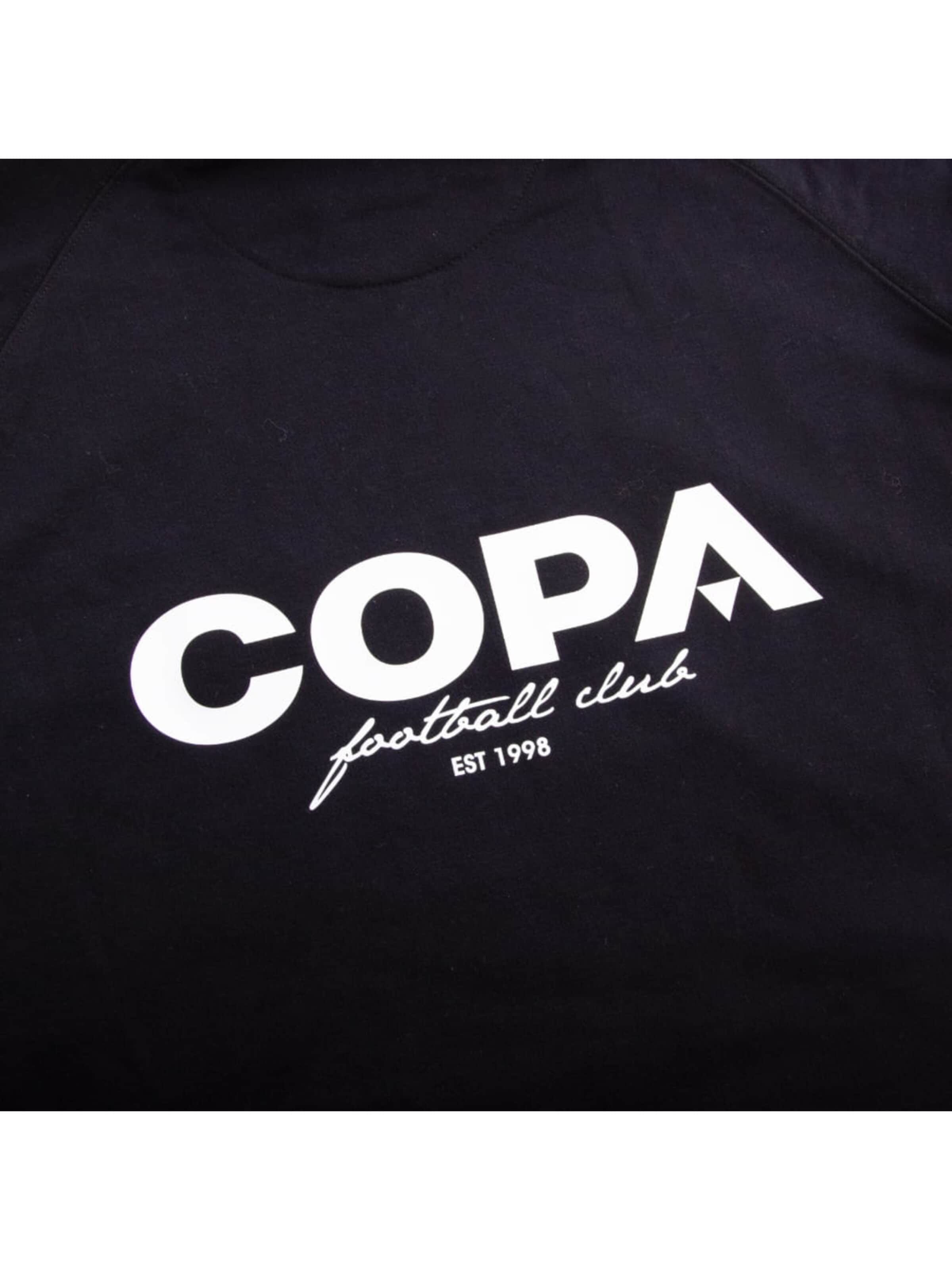 COPA FOOTBALL Trui 'COPA Football Club Hoodie' in Zwart