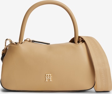 brūns TOMMY HILFIGER Rokassomiņa: no priekšpuses