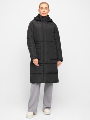 basic apparel Wintermantel 'Dagmar' in Schwarz